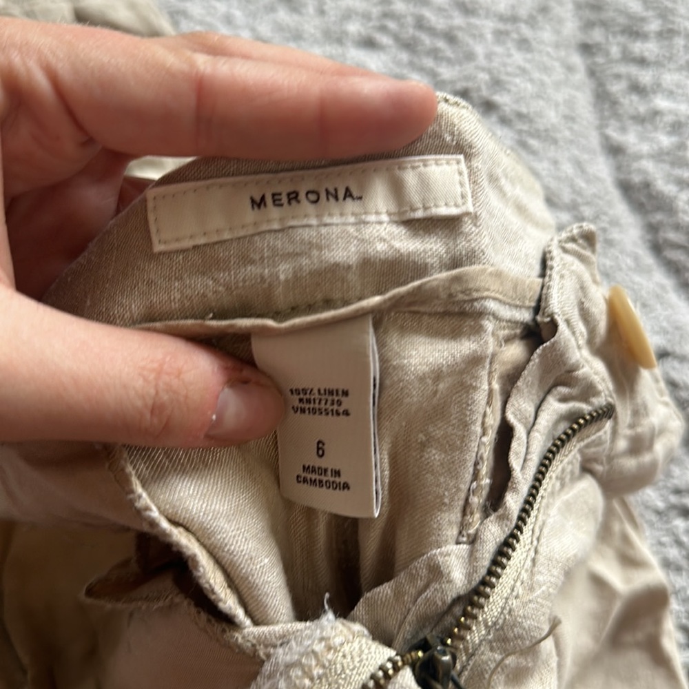 Merona Linen Pants - Picture 2 of 2